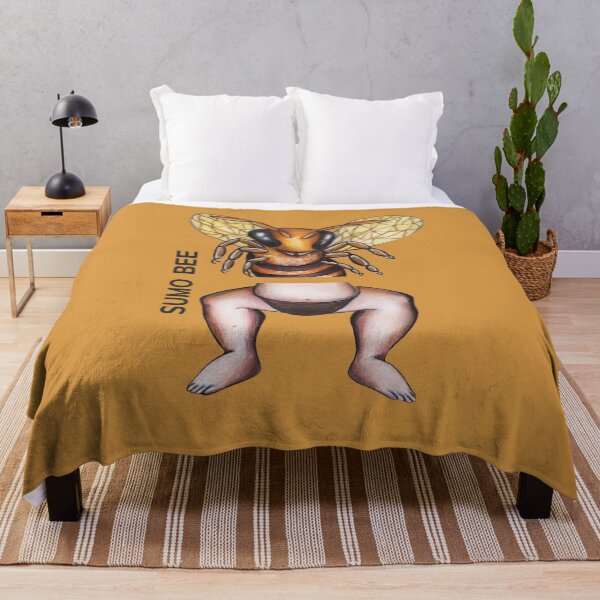 Item preview, SUMO BEE by FrankenDuo saffron brown designed and sold by FrankenDuo.