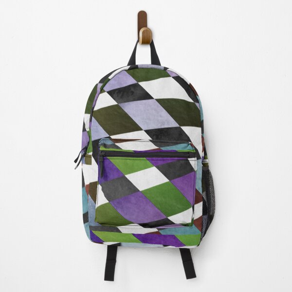 Item preview, Beautiful colorful patterns backpack designed and sold by Style2Vie.