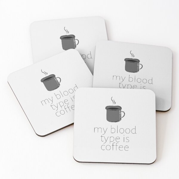 Item preview, My Blood Type Is Coffee designed and sold by FishWorldwide.