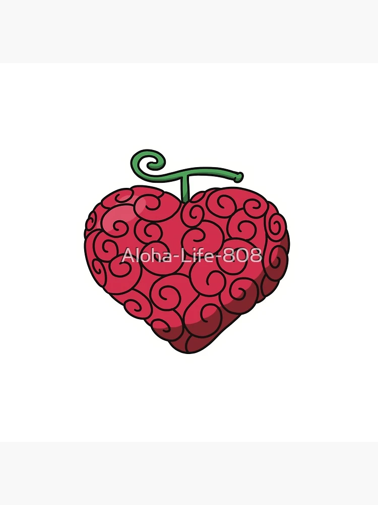 One Piece Heart Devil Fruit Pixel Art (Ope Ope) Sticker for Sale