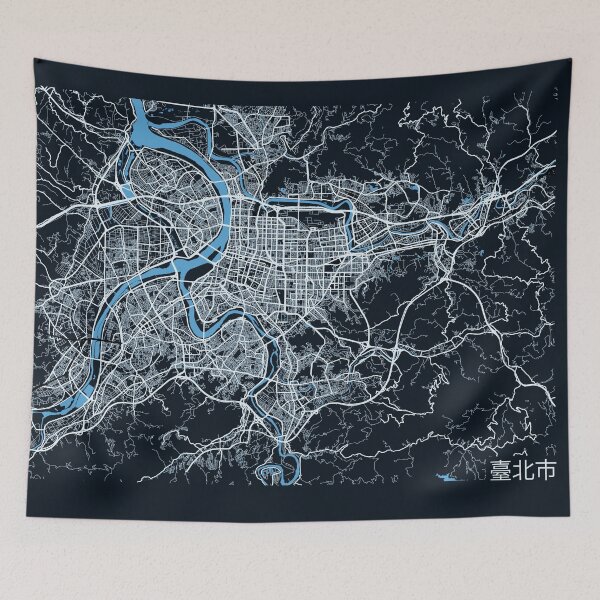 Item preview, Streets of Taipei designed and sold by ZionicArt.