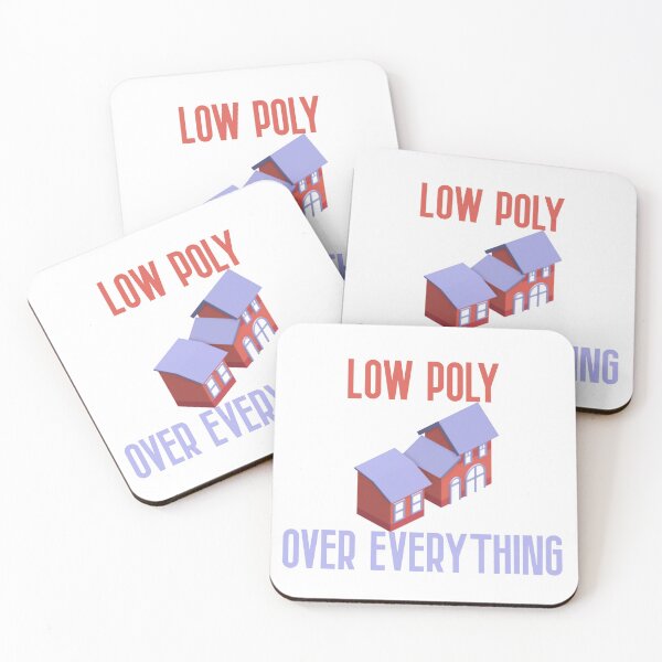 Item preview, "Low Poly Over Everything" Funny Low Poly Design designed and sold by Logan Deal.
