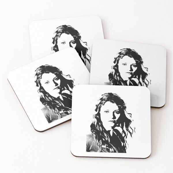 Item preview, LOST Emilie De Ravin Claire Shepard B&W Graphic designed and sold by BonBoMochiBall.