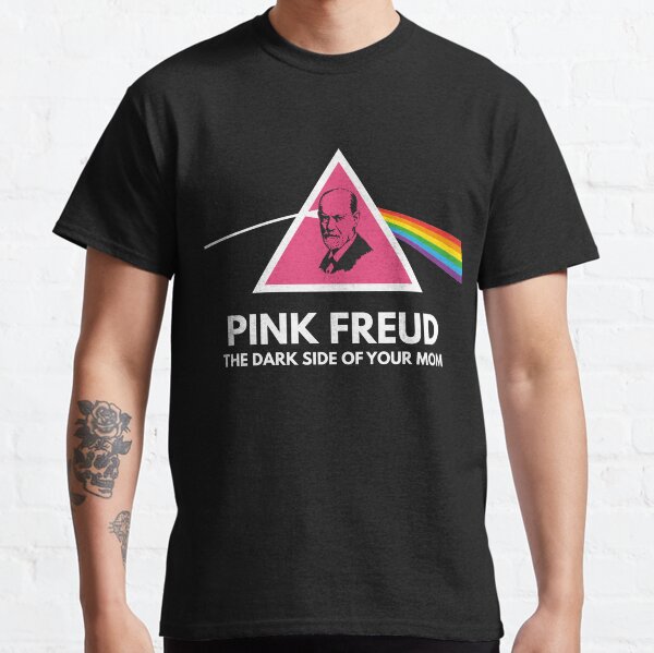 Vista previa del artículo con la obra «Pink Freud - El lado oscuro de tu mamá», diseñado y vendido por The Philosopher's Shirt.