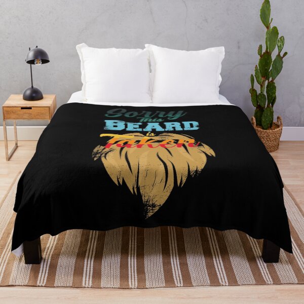 Item preview, Mens Sorry This Beard is Taken, Valentines Day Gift for Him designed and sold by SweetT-shirt.
