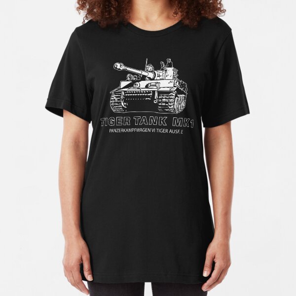 Tiger Tank Mark 1 Slim Fit T-Shirt