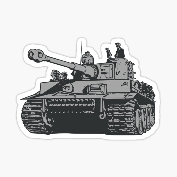 Tiger Tank Mark 1 Sticker