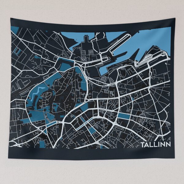 Item preview, Streets of Tallinn designed and sold by ZionicArt.