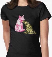 Word Vomit Fitted T-Shirt