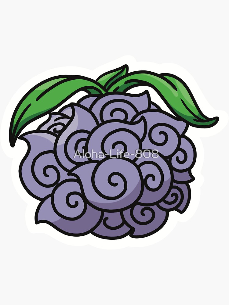 Dark dark fruit  Sticker for Sale by Aloha-Life-808