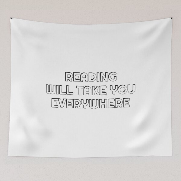Item preview, Reading Will Take You Everywhere - book lover designed and sold by Inspirationmotivation.