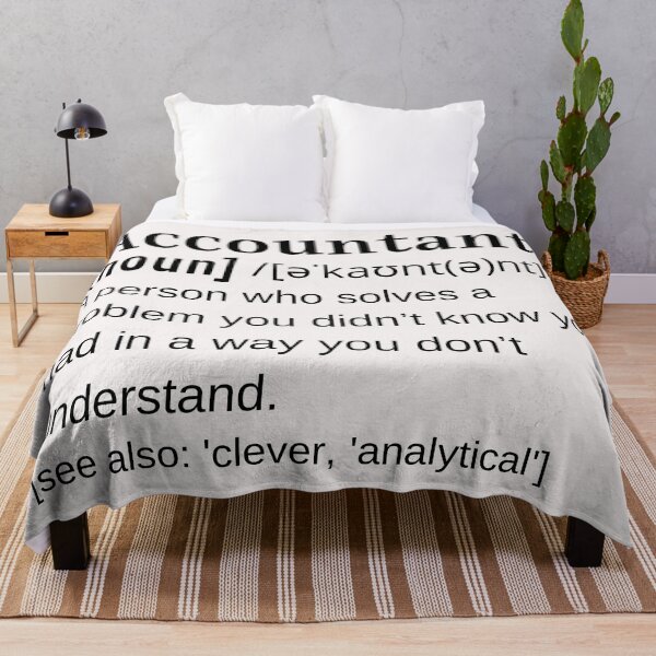 Item preview, Accountant Noun Funny Dictionary Definition Accountancy Accounting Joke  designed and sold by DefinitionX.