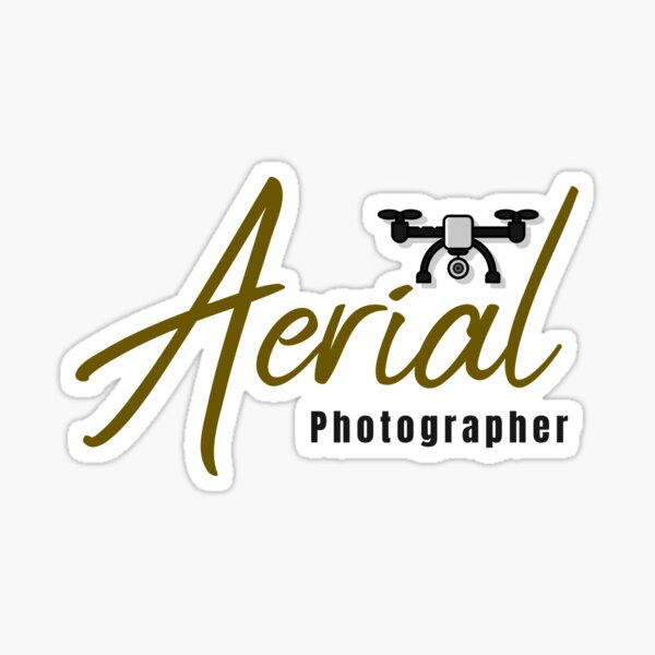 Item preview, Aerial Photographer Sticker Design 4 designed and sold by PositiveStudio.
