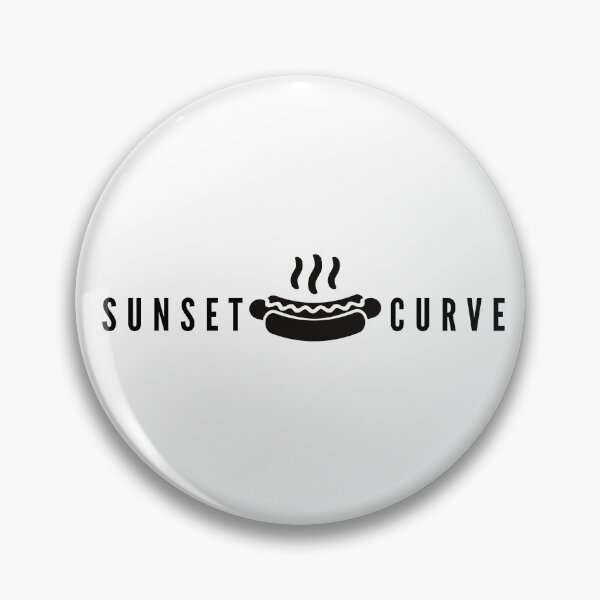 Item preview, Sunset Curve Hotdog Design designed and sold by sunflowershop6.