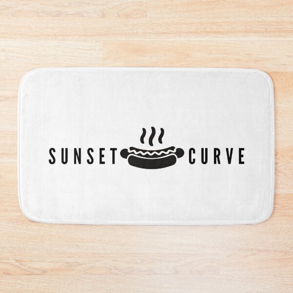 Item preview, Sunset Curve Hotdog Design designed and sold by sunflowershop6.
