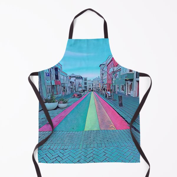 Item preview, Colours of reykjavik - art print designed and sold by Nicfearn86.