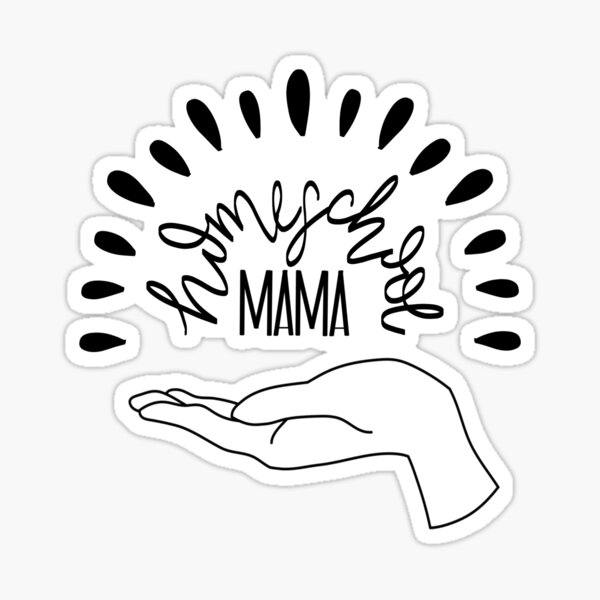 Montessori Mama Sticker for Sale by Januaryjuneco