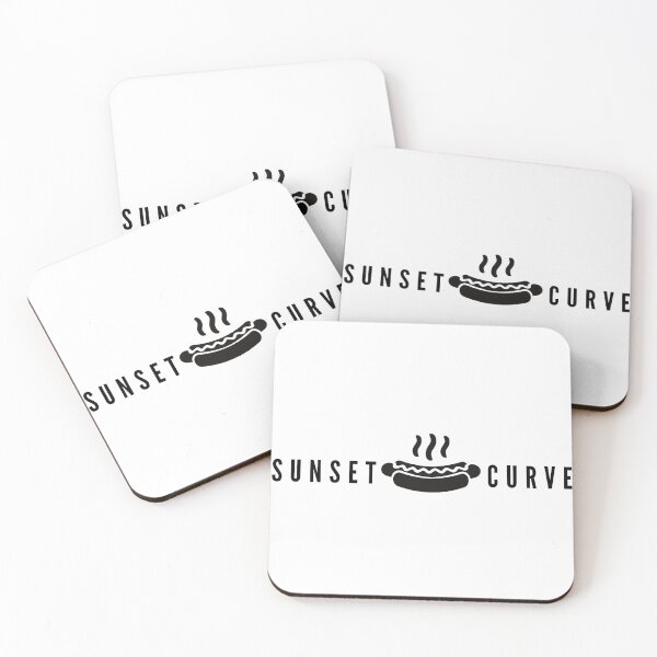 Item preview, Sunset Curve Hotdog Design designed and sold by sunflowershop6.