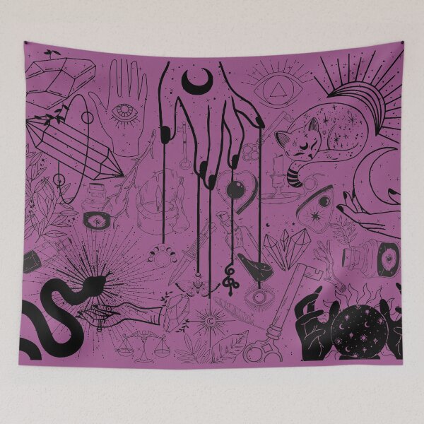 Item preview, Esoterica (plum) designed and sold by Kimberlee Frederick.