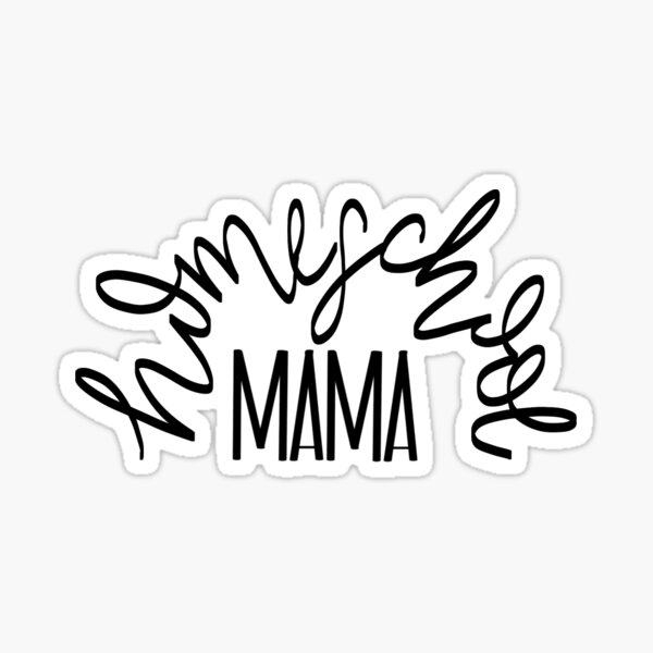 Montessori Mama Sticker for Sale by Januaryjuneco