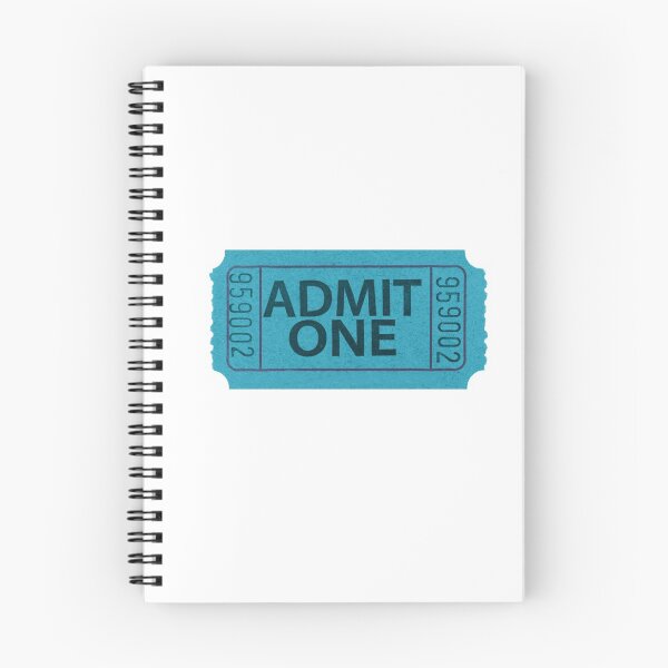 Item preview, Admit One designed and sold by subculturepress.