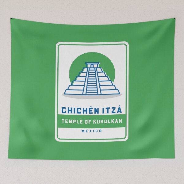 Item preview, Temple of Kukulkan - Chichén Itzá designed and sold by ManiaTeec.