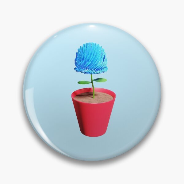 Item preview, Abstract Blue Rose in flower pot designed and sold by bradm50.