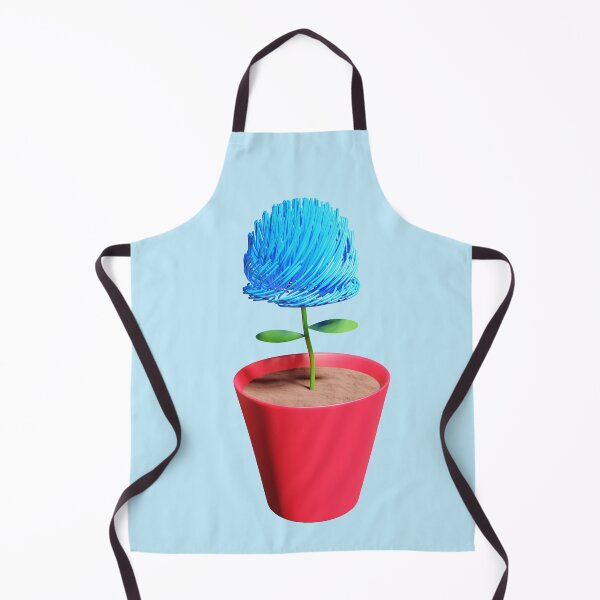 Item preview, Abstract Blue Rose in flower pot designed and sold by bradm50.