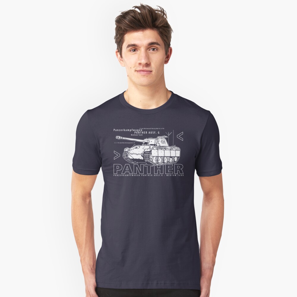 Panther Tank Slim Fit T-Shirt