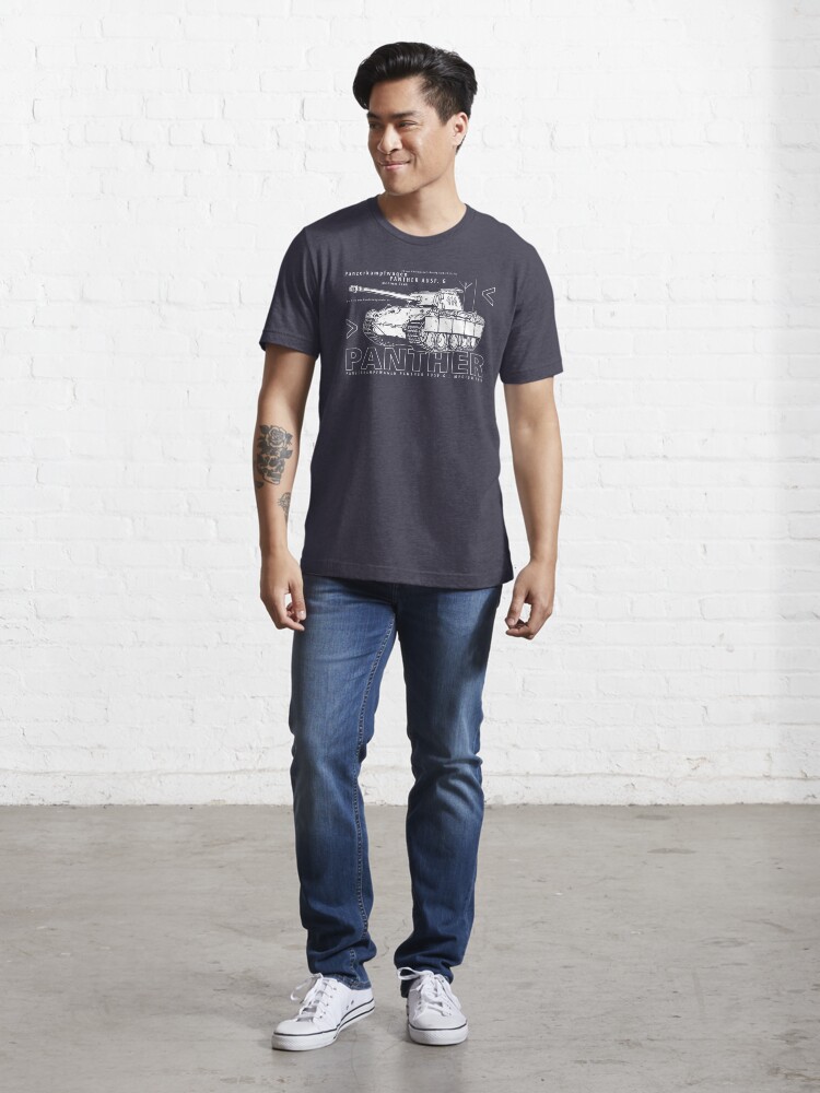 Thumbnail 5 of 7, Essential T-Shirt, Panther Tank designed and sold by b24flak.
