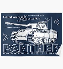 Panther Tank Poster