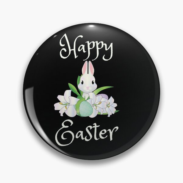 Item preview, Happy Cute Easter Bunny In A Flowers Nest designed and sold by Sonatablue.