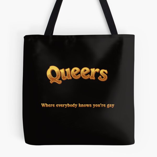 Item preview, Queers: Where Everybody Knows You're Gay designed and sold by scarpergirl.