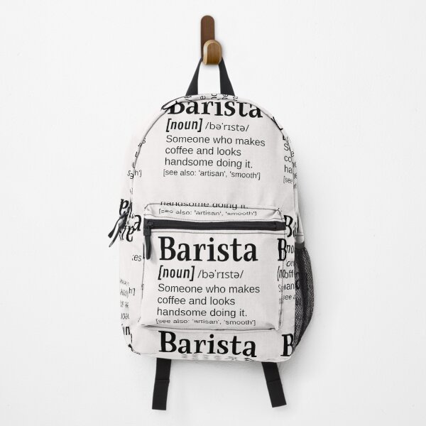 Item preview, Male Barista Funny Definition Makes Coffee and Looks Handsome designed and sold by DefinitionX.