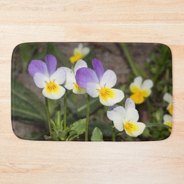 Item preview, small white-yellow-purple flowers pansies designed and sold by nataliavavilina.