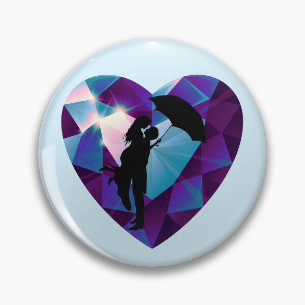 Item preview, A Priceless Love (Iridescent Purple/Aqua) designed and sold by PawsitiveMum.