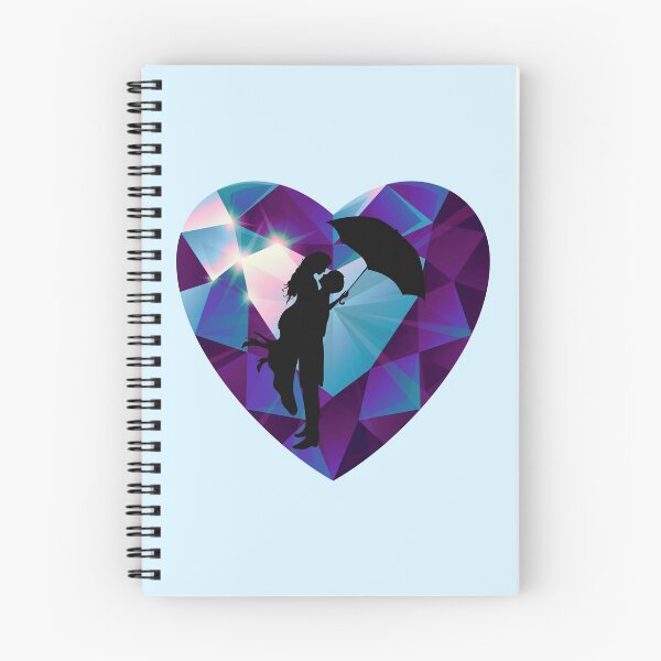 Item preview, A Priceless Love (Iridescent Purple/Aqua) designed and sold by PawsitiveMum.