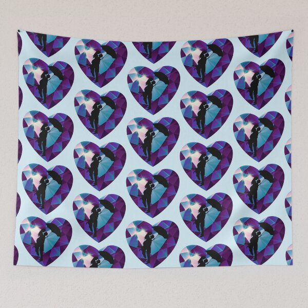 Item preview, A Priceless Love (Iridescent Purple/Aqua) designed and sold by PawsitiveMum.