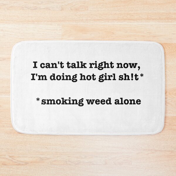 Item preview, i cant talk right now, smoking weed designed and sold by madiidean.