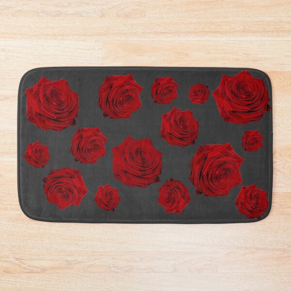 Item preview, red rose flower face mask designed and sold by chunknozza.