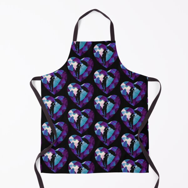 Item preview, A Priceless Love (Iridescent Purple/Aqua on Black) designed and sold by PawsitiveMum.