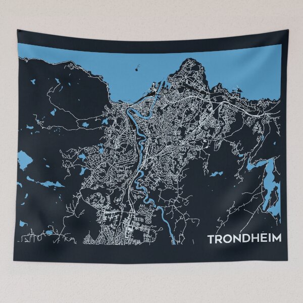 Item preview, Streets of Trondheim designed and sold by ZionicArt.