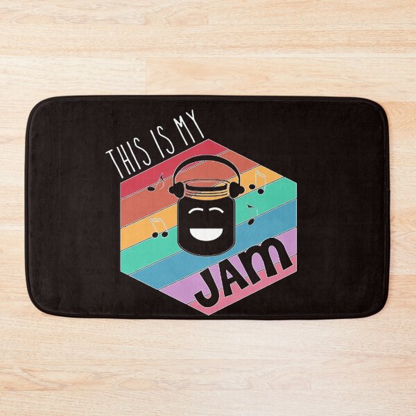 Item preview, This is my Jam funny music food pun jam rainbow designed and sold by Timeforplay.