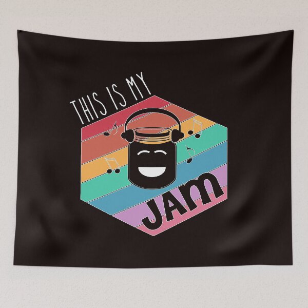 Item preview, This is my Jam funny music food pun jam rainbow designed and sold by Timeforplay.