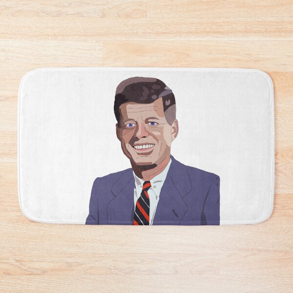 Item preview, Cartoon John F Kennedy Cartoon USA Illustration designed and sold by Mustard Prophet.