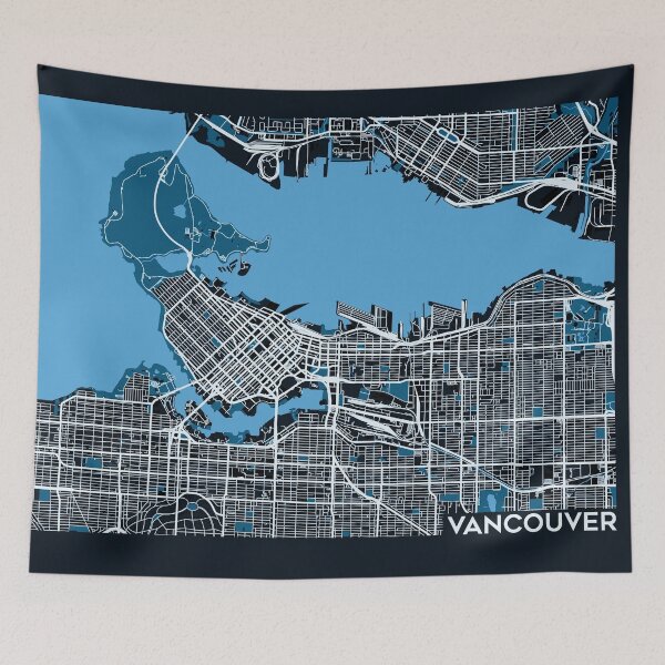 Item preview, Streets of Vancouver designed and sold by ZionicArt.