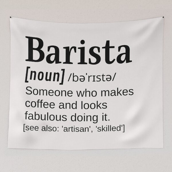 Item preview, Female Barista Funny Definition Makes Coffee and Looks Fabulous designed and sold by DefinitionX.