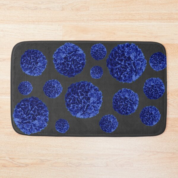 Item preview, blue hydrangea flower face mask designed and sold by chunknozza.