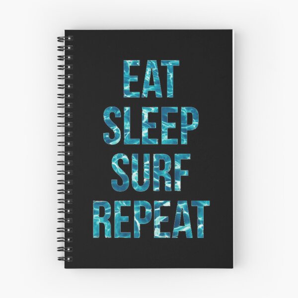 Item preview, Eat Sleep surf repeat, Surfer shirt. designed and sold by Theleochick.