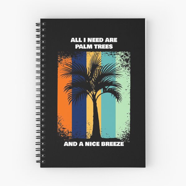 Item preview, All I Need Are Palm Trees (Arecales) and a Nice Breeze Vintage Sunset designed and sold by liftdesign.